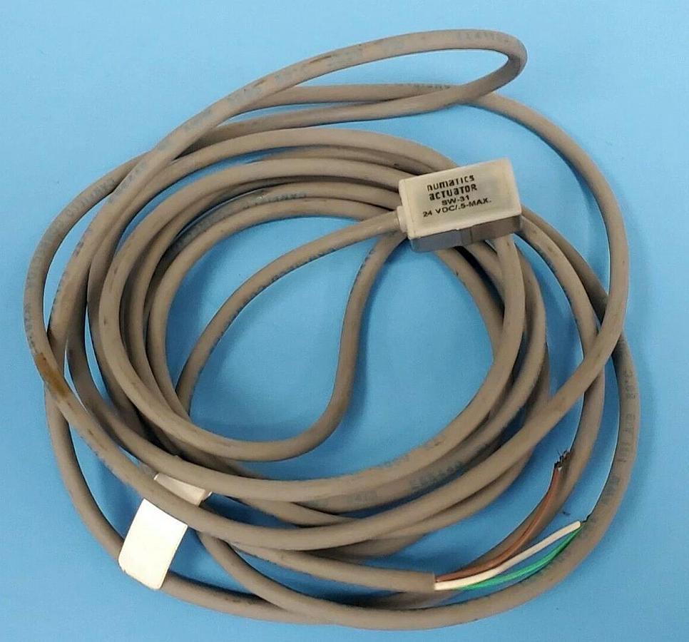 Used NUMATICS ACTUATOR SW-31 HALL SWITCH 24 VDC/ .5-MAX, SW31