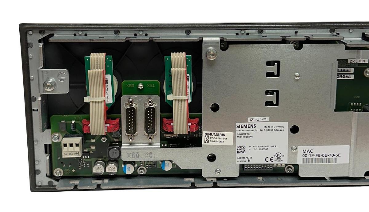 Used SIEMENS 6FC5303-0AF22-0AA1 / 6FC53030AF220AA1 SINUMERIK MCP 483C PN ENet NSNP