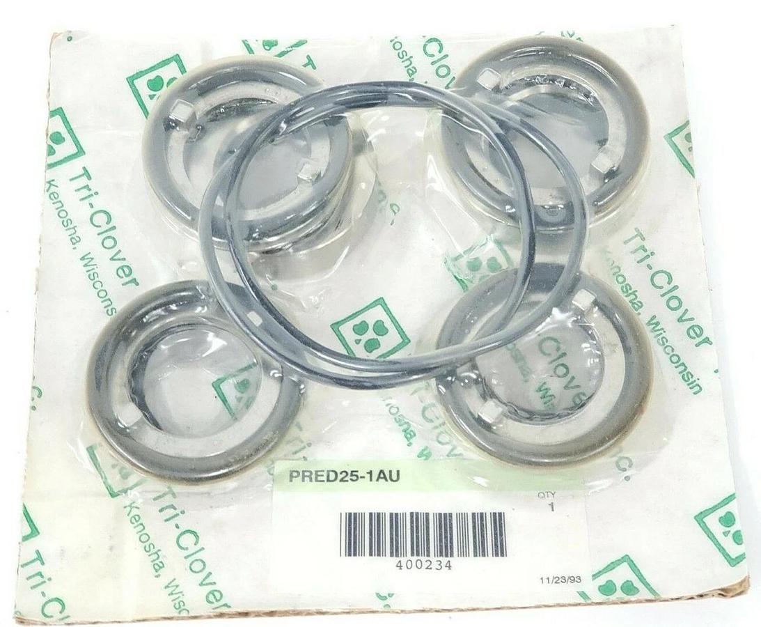Used NEW TRI-CLOVER PRED25-1AU SEAL KIT PRED251AU