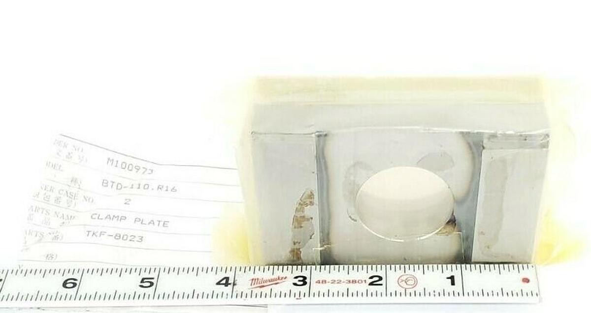 Used NEW TOSHIBA TKF-8023 CLAMP PLATE BTD-110.R16 TKF8023