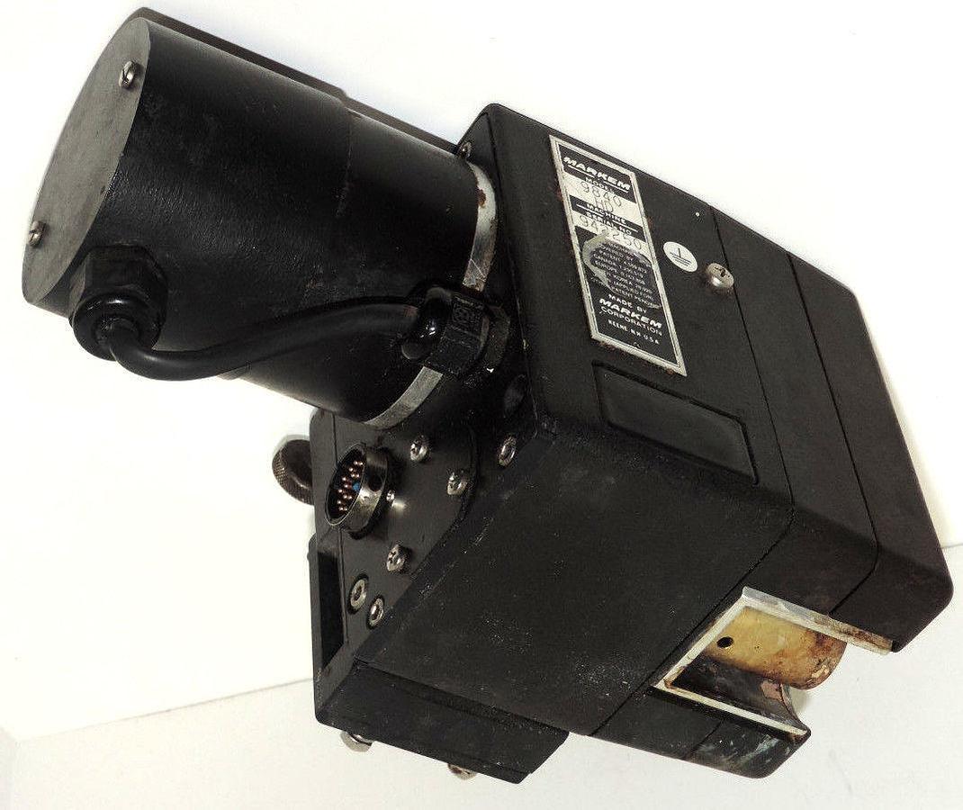 Used MARKEM IMAJE 9840 HD ROTARY PRINTER PRINT HEAD CODER W/ ME3509-177E SERVO MOTOR