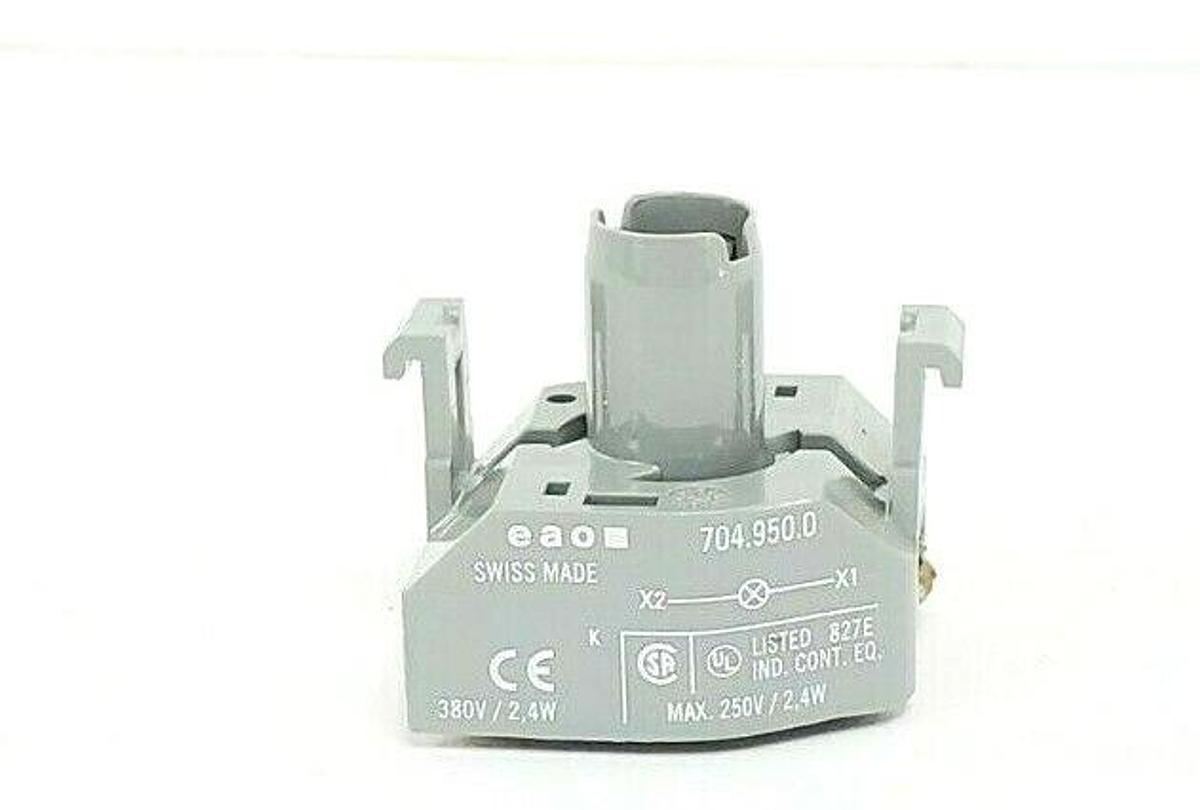 Used EAO 704.950.0 LAMP SOCKET 380V/2.4W