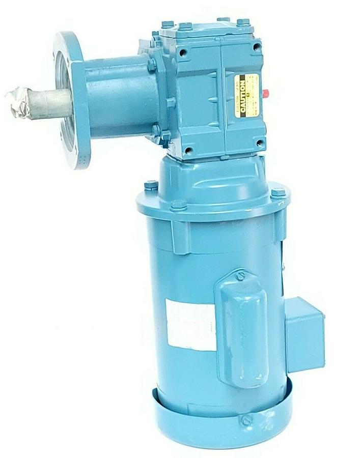 Used ELECTRA-GEAR 64-70003-07 FRAME 56C H.P. 0.5 RPM: 1725 W/ 17RLSC5 RATIO: 12.5/1