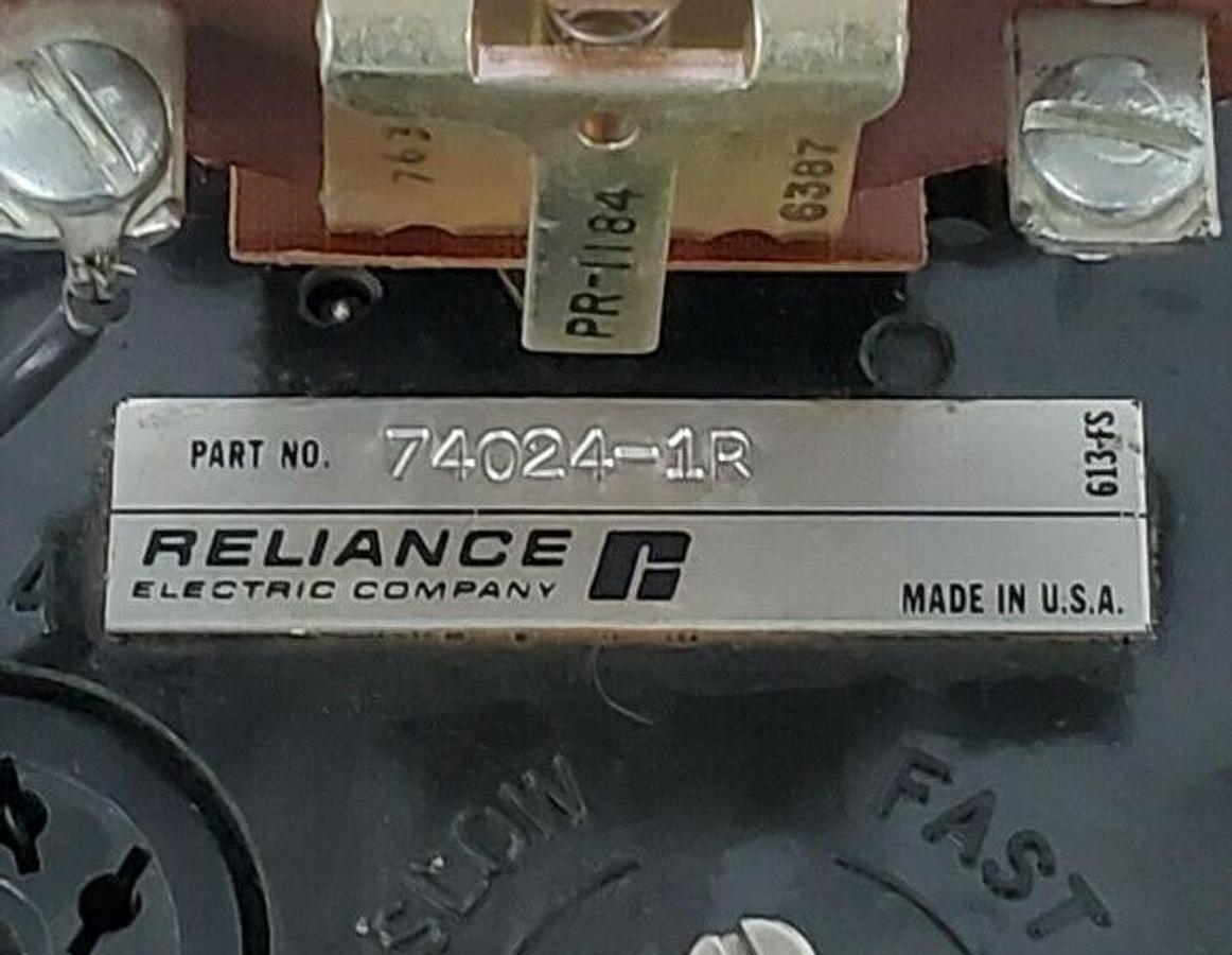 Used RELIANCE ELECTRIC 74024-1R RELAY MODULE 401583-A REL 74024-IR