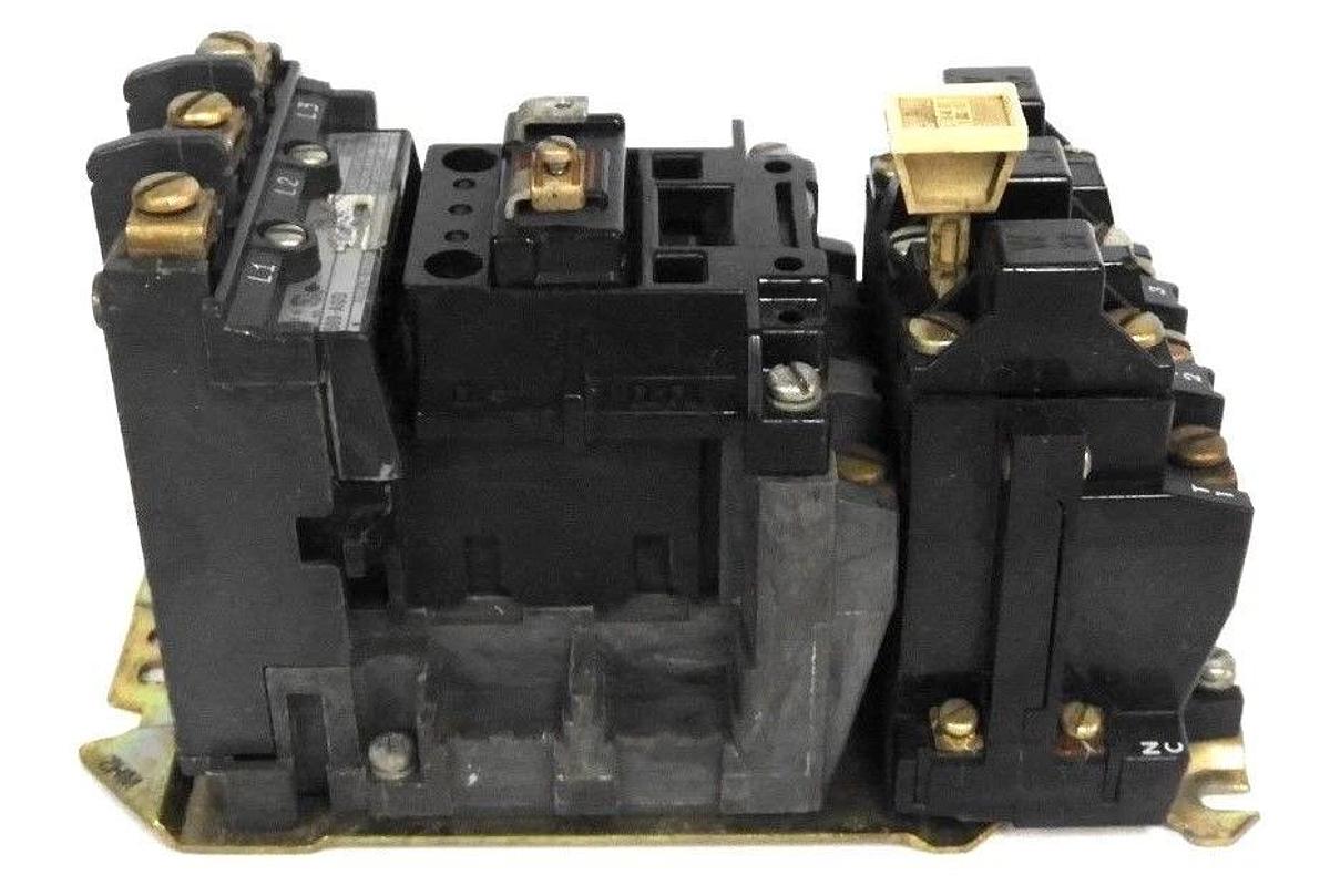 Used ALLEN BRADLEY 509-AOD FULL VOLTAGE NON-REVERSING STARTER SER. B W/ 42185-800-01