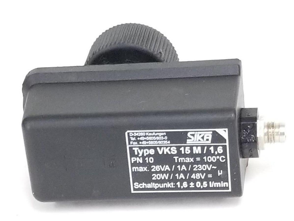 Used SIKA TYPE VKS 15 M/1,6 FLOW CONTROL SWITCH VKS15M/1.6