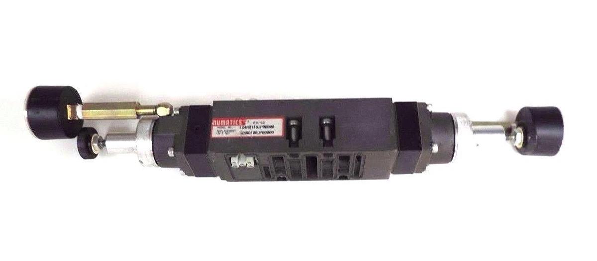 Used NUMATICS I24RQ115JP00000 REGULATOR VALVE I23RQ100JP00000 W/ 214-103 GAUGES