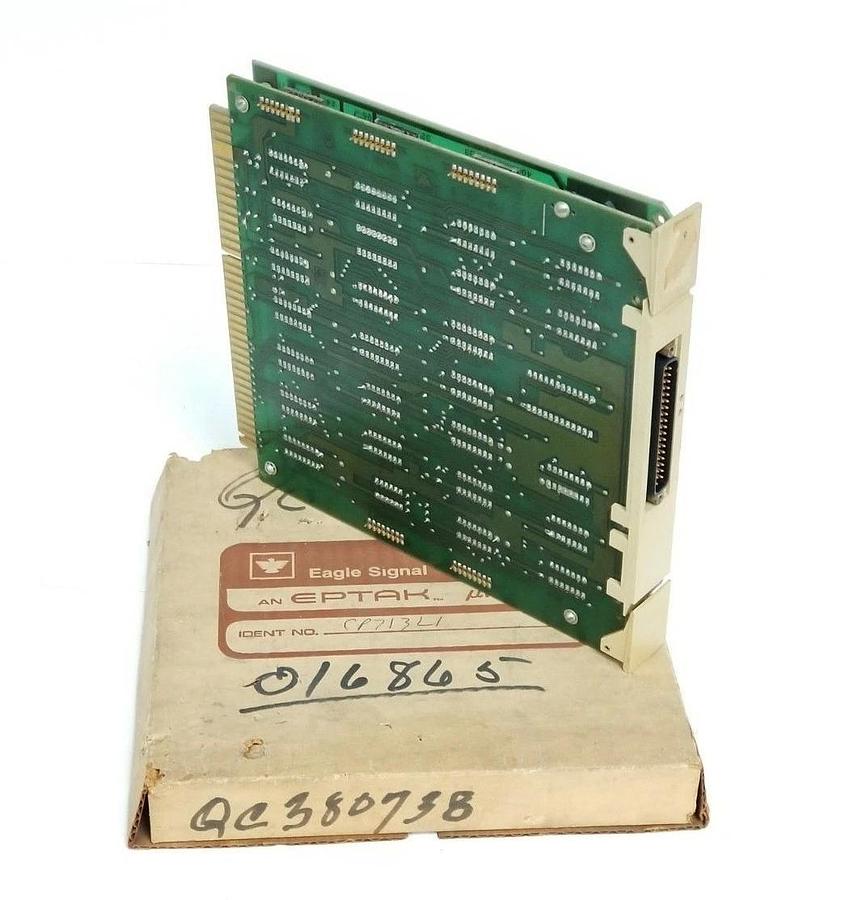 Used EAGLE SIGNAL CP713L1 EPTAK LOAD TRACK DRIVER BOARD PCP-1153 PCP-1140