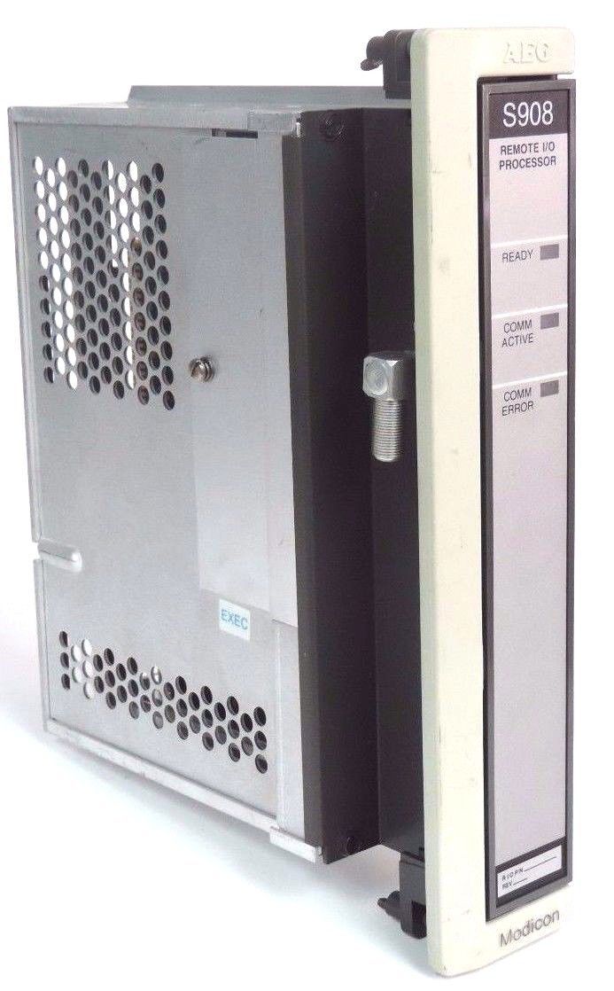 Used MODICON AS-9385-001 REMOTE I/O PROCESSOR AS9385001, AS-S908-110