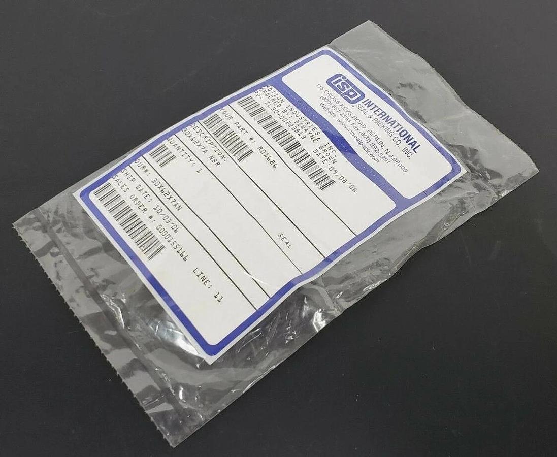 Used NEW ISP INTERNATIONAL SEAL & PACKING 30X62X7 OIL SEAL 30X62X7A NBR