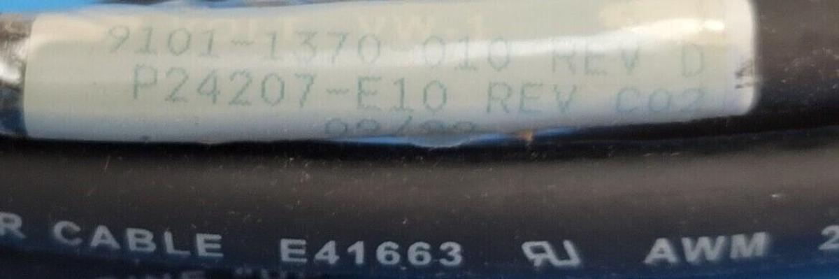 Used NEW ALLEN BRADLEY 9101-1370-010 INTERFACE CABLE J1 TO NO CONNECTOR 91011370010