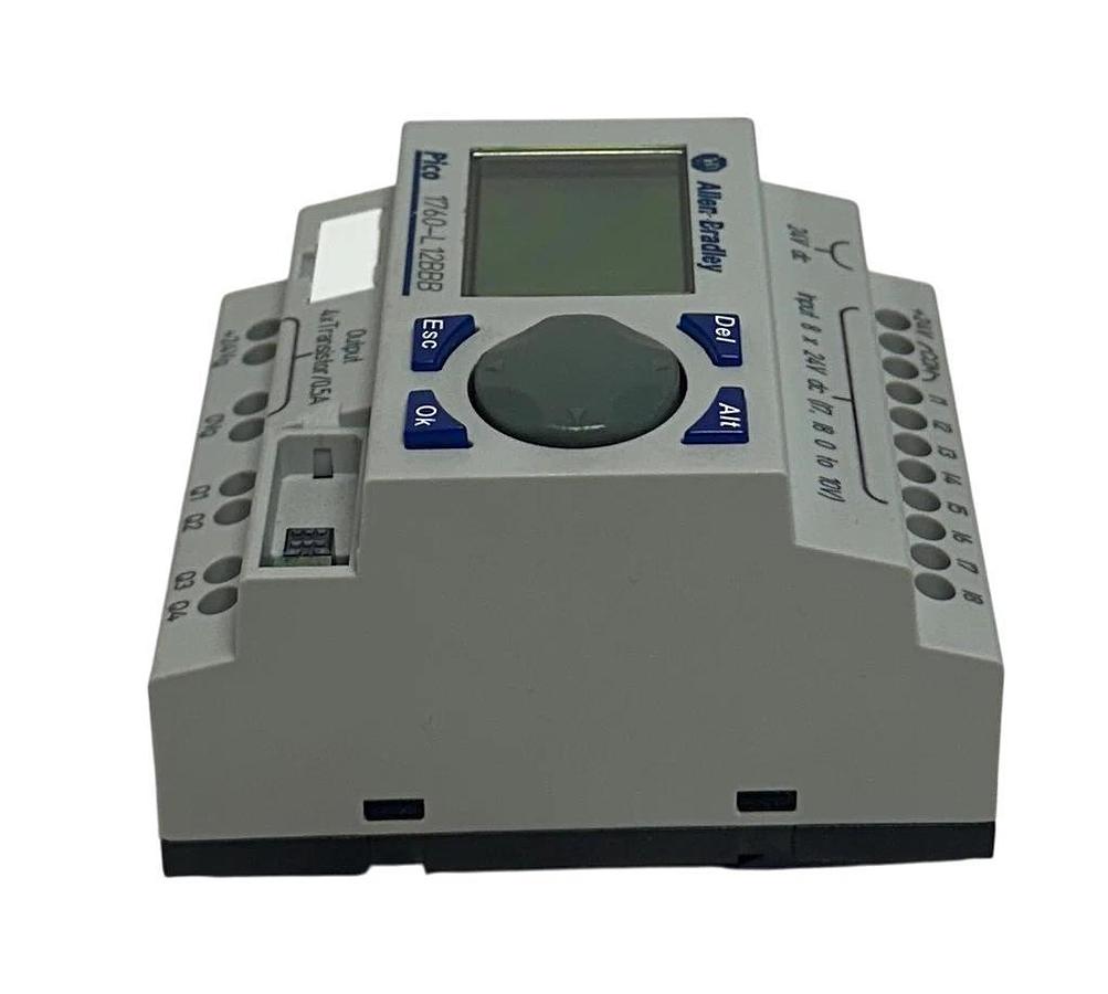Used ALLEN BRADLEY 1760-L12BBB /B Pico DC CONTROLLER 24VDC Rev. D 2W 1760L12BBB USNP