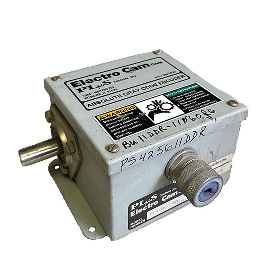 Refurbished REPAIRED PLuS ELECTRO CAM PS-4256-11-DDR / PS425611DDR ABSOLUTE GRAY ENCODER