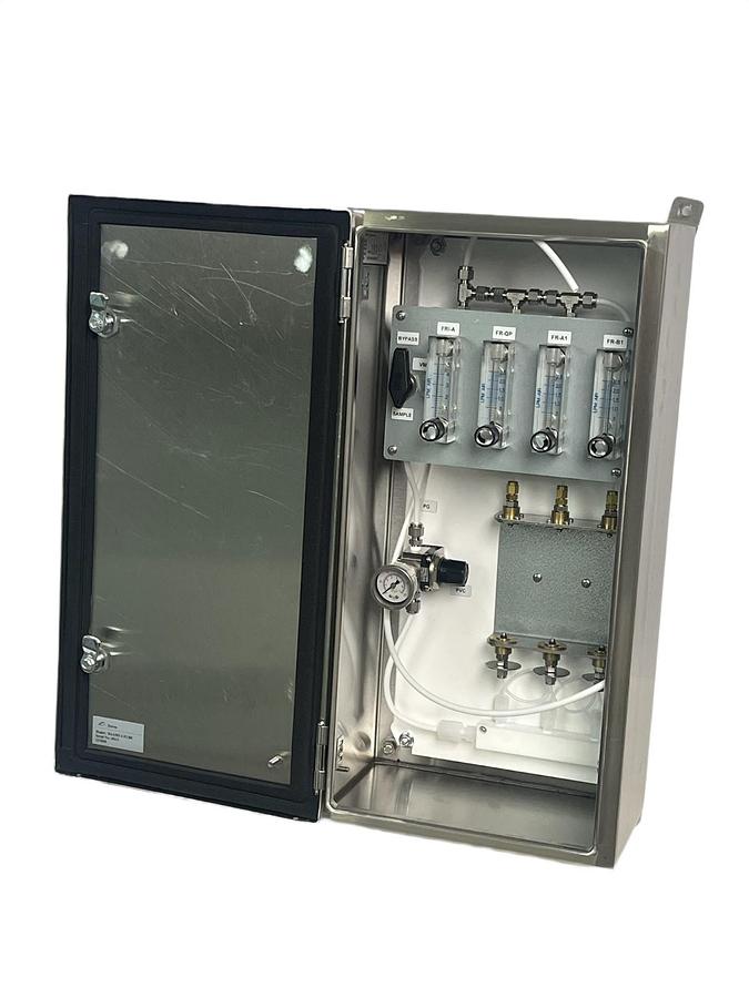 Envea DAAMS 3-Tube Gas Sampling System | SMC Regulator & Dwyer Gauge | NSNP