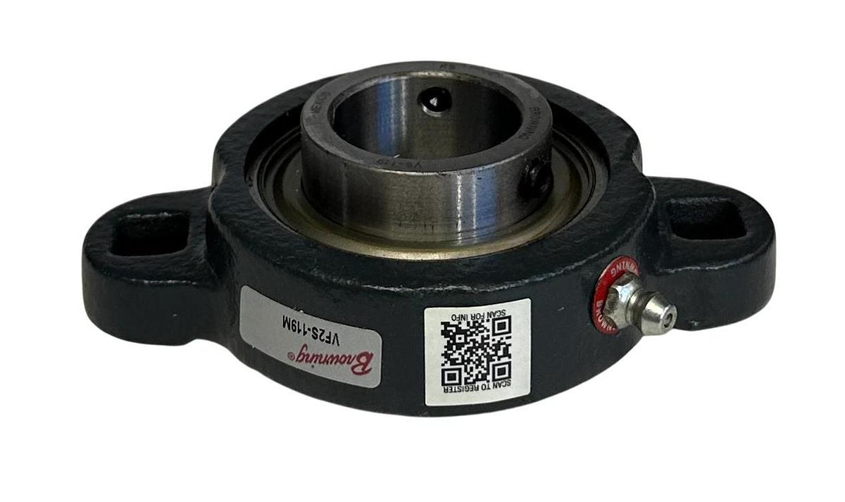 2 BROWNING VF2S-119M / 767590 2-BOLT FLANGE MOUNT BEARINGS 1-3/16'' NSMP