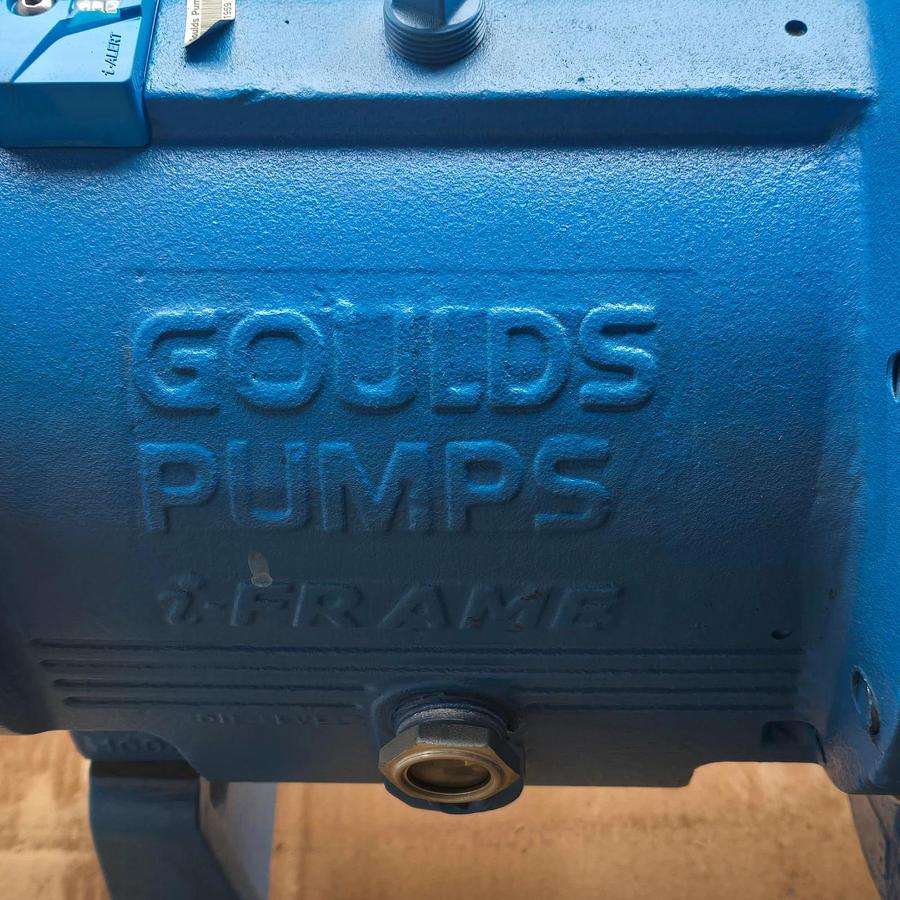 Refurbished ITT Goulds 3196 XLTi i-FRAME Centrifugal ANSI Process Pump 6x8-15" 316SS REP.