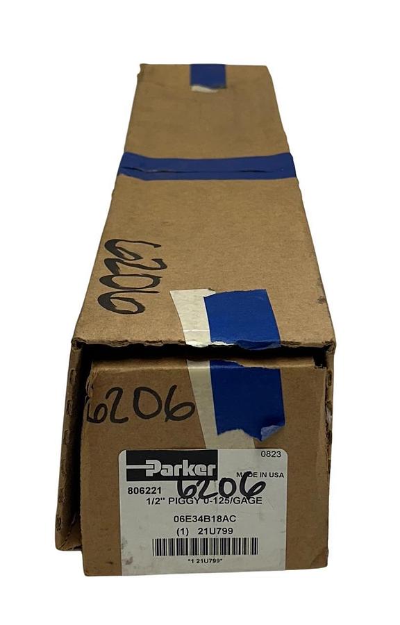PARKER 06E34B18AC / 806221 / 21U799 PREP-AIR II FILTER REGULATOR 1/2'' NSMP *
