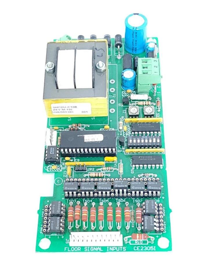 Used CE ELECTRONIC CE2305I CIRCUIT BOARD SHCDU-C10B REV. M-198