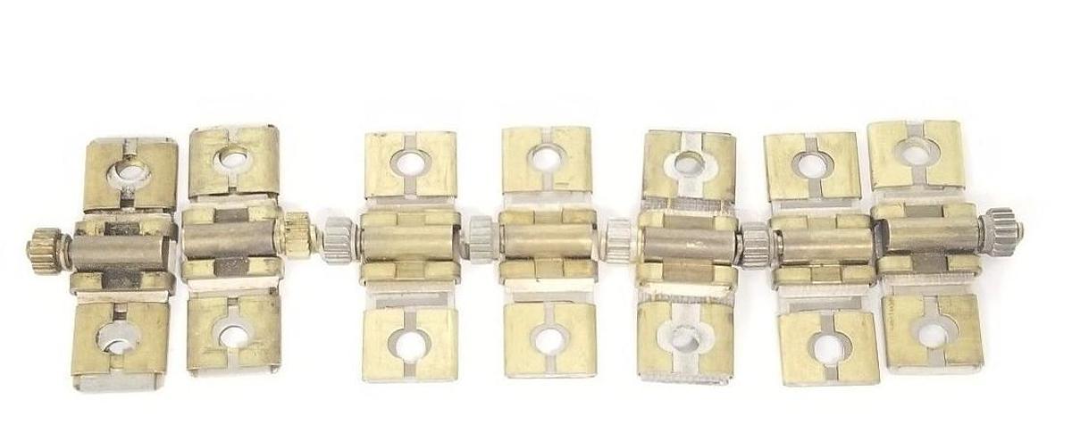 Used LOT OF 7 SQUARE D HEATER ELEMENTS B3.00, B2.40, B10.2, B12.8, B7.70