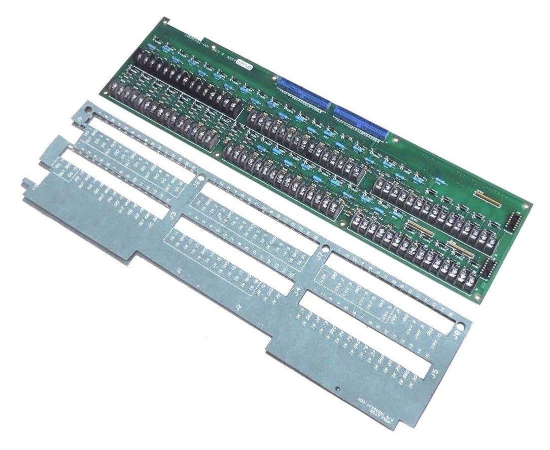 Used HONEYWELL 14506052-001 PC BOARD ASSEMBLY D W/ HONEYWELL 14506537-002 INSULATORS