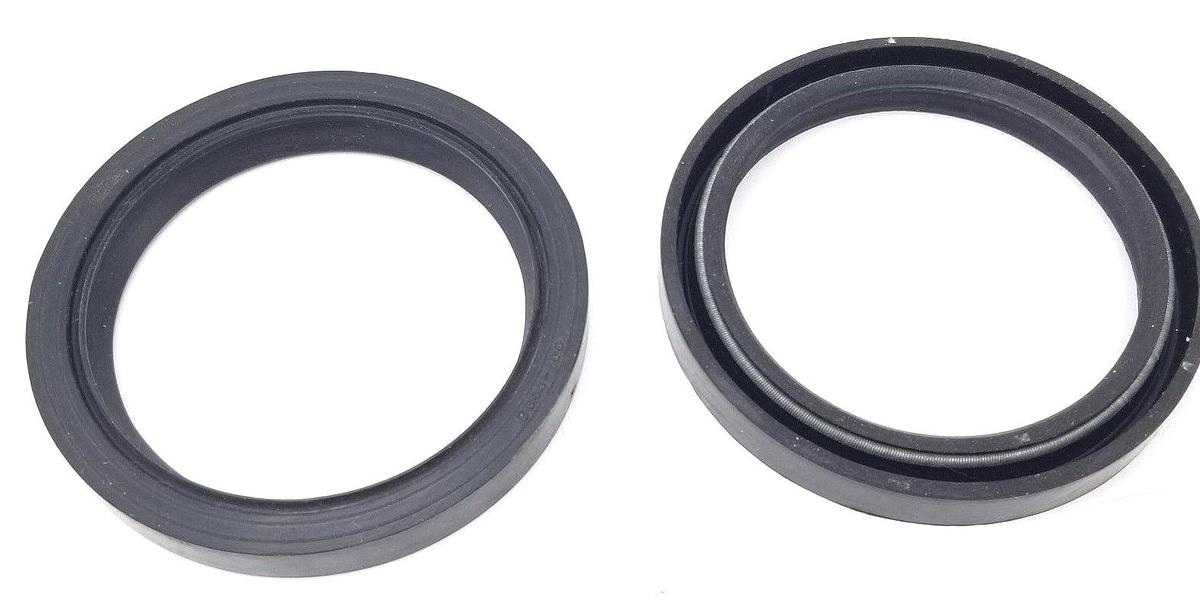 Used LOT OF 2 GERA 050304160000-44 OIL SEALS 080X100X12