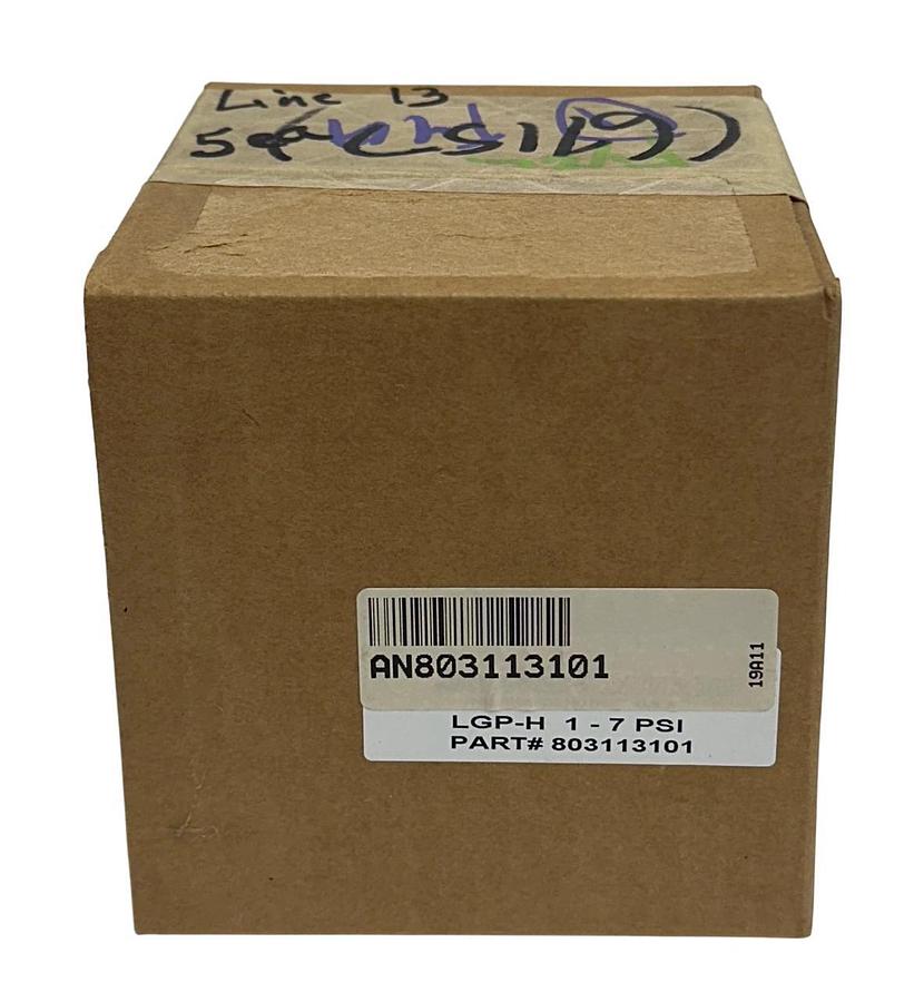 Used ANTUNES 803113101 / LGP-H / AN803113101 LOW GAS PRESSURE SWITCH 1-7PSI NSFS