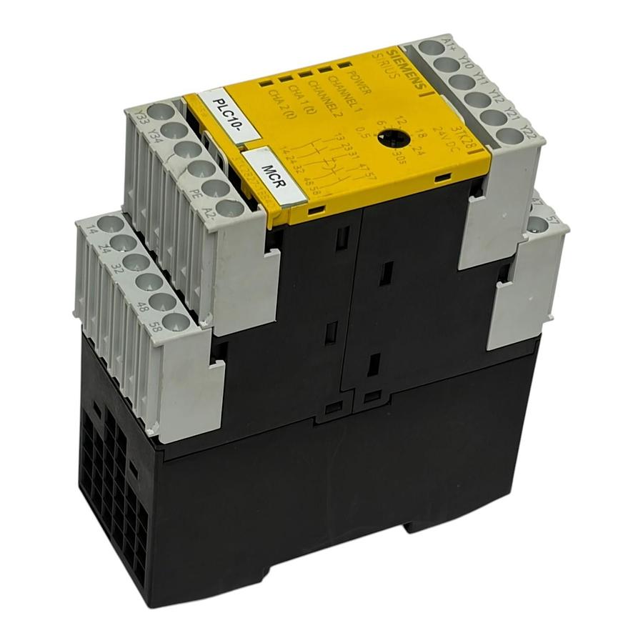 Used Siemens 3TK2827-1BB40 SIRIUS Safety Relay 24VDC 0.5-30s Delay 3TK28271BB40