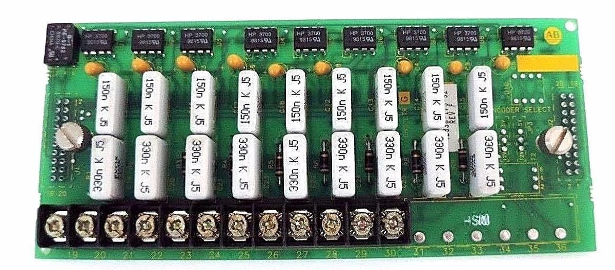 Used ALLEN BRADLEY 42336-173-52 REV. F CONTROL INTERFACE BOARD 4233617352