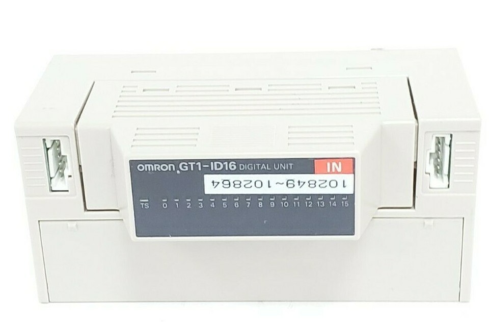 Used OMRON GT1-ID16-HD DIGITAL UNIT 24VDC W/ GT1-ID16CST GT1-ID16