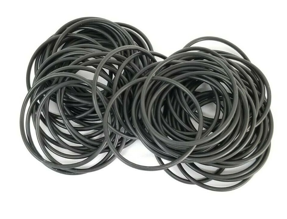 Used LOT OF 63 NEW GENERIC 0672-0380 O-RINGS 01-137