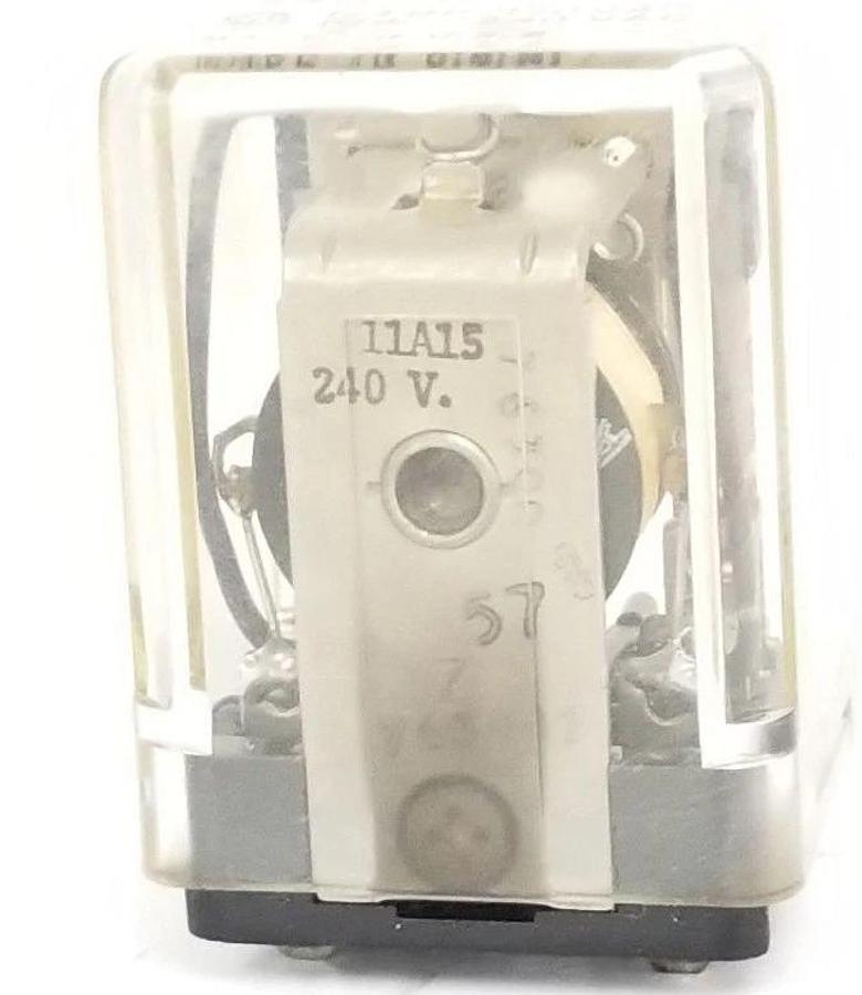 Used POTTER & BRUMFIELD KUP-11A15 240V POWER RELAY KUP11A15240