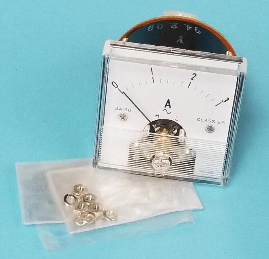 NEW GENERIC SA-38 GAUGE CLASS 2.5, 0-3A~, SA38