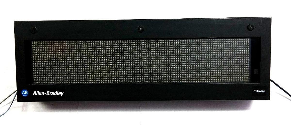 Used ALLEN BRADLEY 2706-P72CN2 SER. B REV. A FRN. 2.00 MESSAGE DISPLAY 2706P72CN2