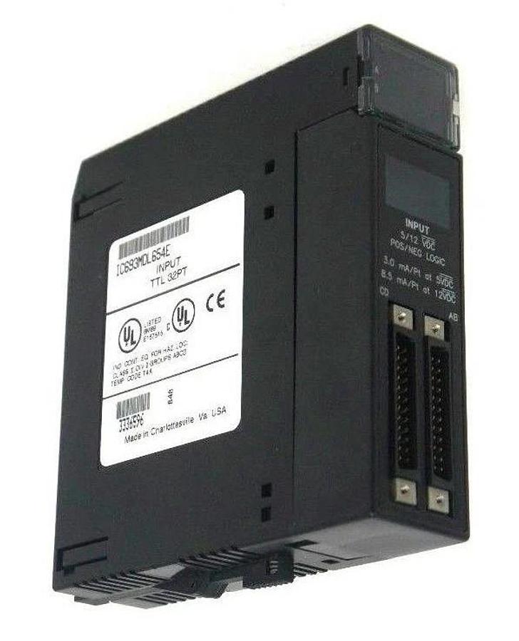 Used GE FANUC IC693MDL654 INPUT MODULE TTL 32PT IC693MDL654E