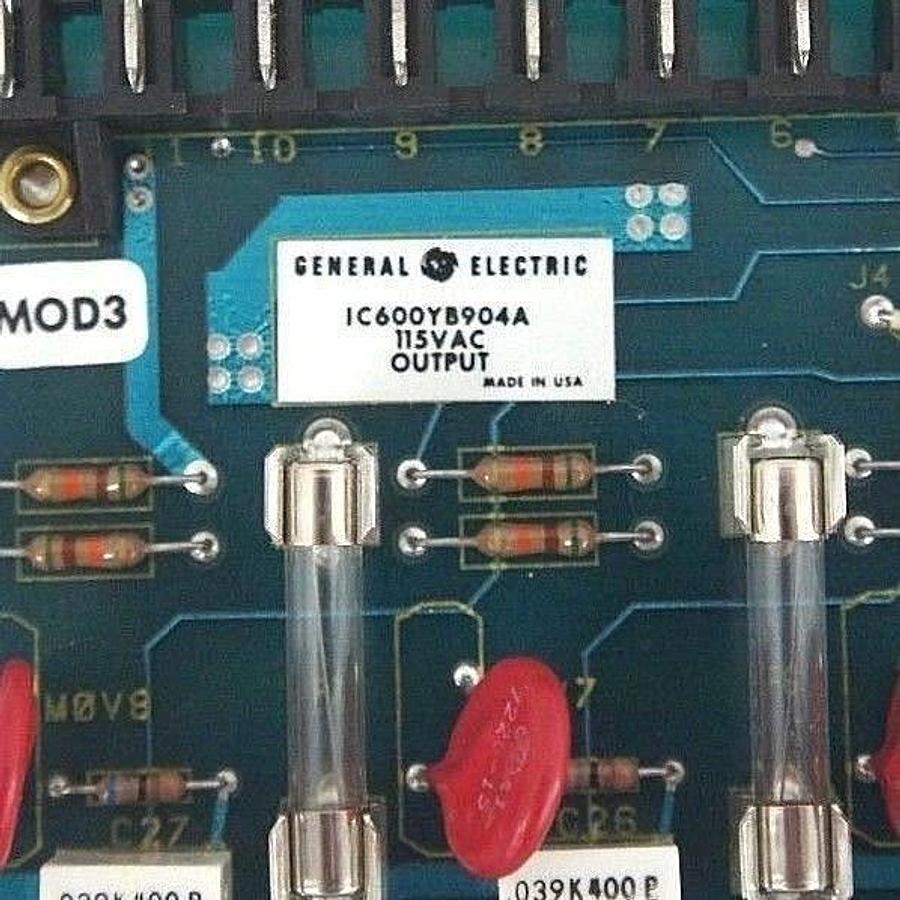 NEW GENERAL ELECTRIC IC600YB904A OUTPUT BOARD 115VAC OUTPUT