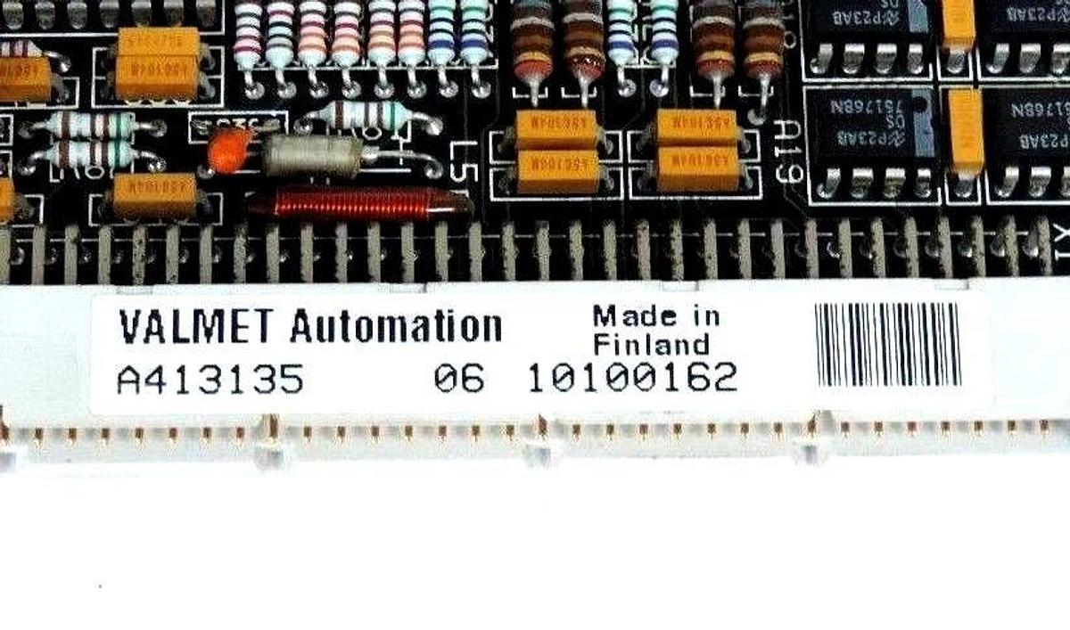 Used VALMET AUTOMATION A413135 AOU4 MODULE AOU-4