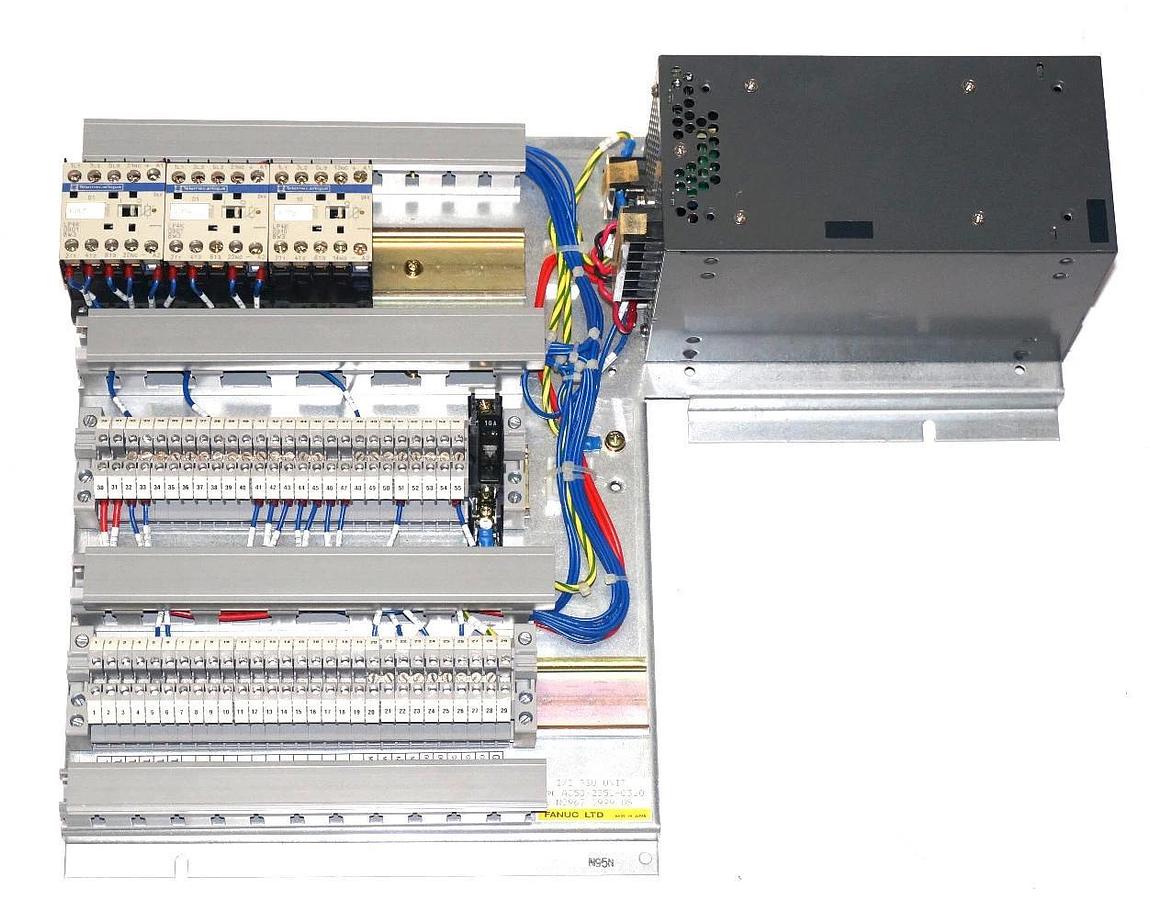 Used NEW FANUC A05B-2351-C310 I/O PSU UNIT W/ LAMBDA EWS300P-24, A05B2351C310