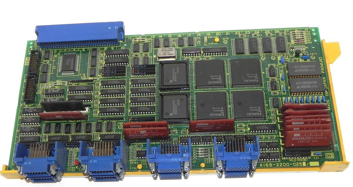 Used FANUC A16B-2200-0250/06C PC BOARD 4AXIS CONTROL A16B-2200-0250
