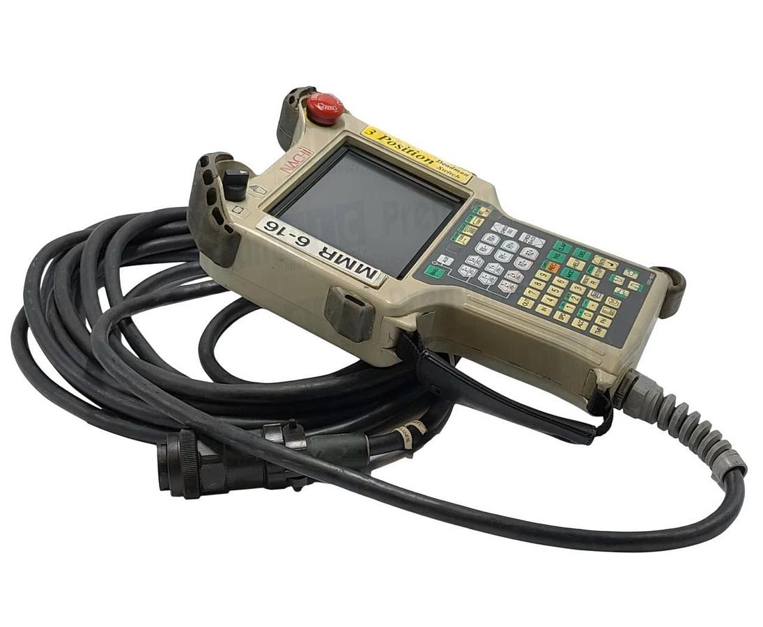 Used USED NACHI FUJIKOSHI RTP151-10 / RTP15110 TEACH PENDANT W/ DIGITAL DISPLAY