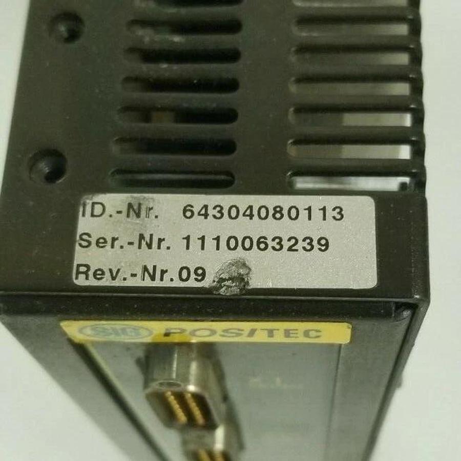 Used SIG POSITEC BERGER LAHR WDM3-004.0801 REV. 09 SERVO DRIVE WDM30040801