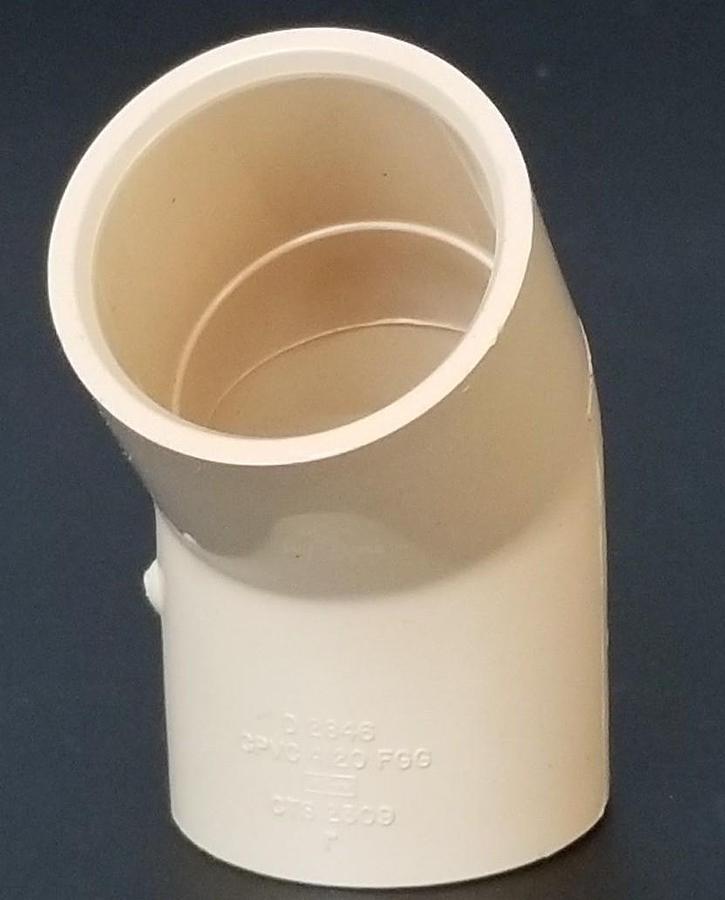 Used LOT OF 6 NEW CHARLOTTE NIBCO D2846 B137.6 ELBOW PIPE FITTINGS CPVC-4120, D 1"
