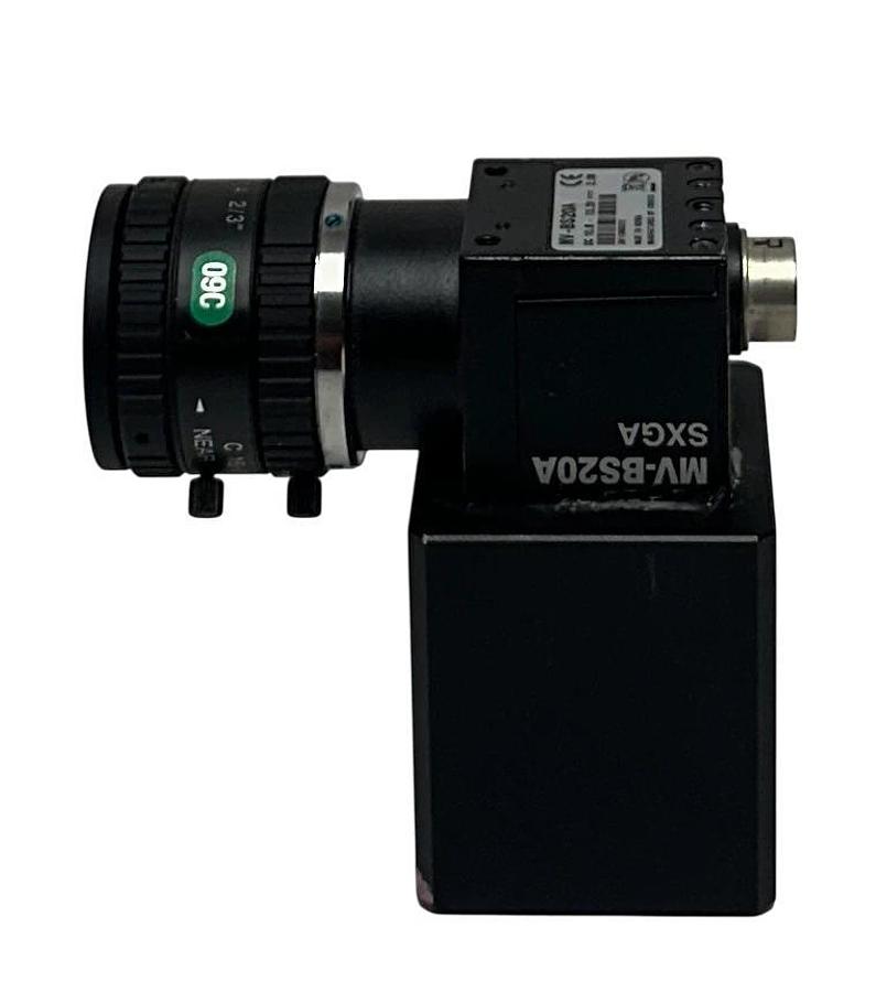 Used CREVIS MV-BS20A / MVBS20A INDUSTRIAL CAM SXGA W/ COMPUTAR LENS 10.8-13.2VDC USNP