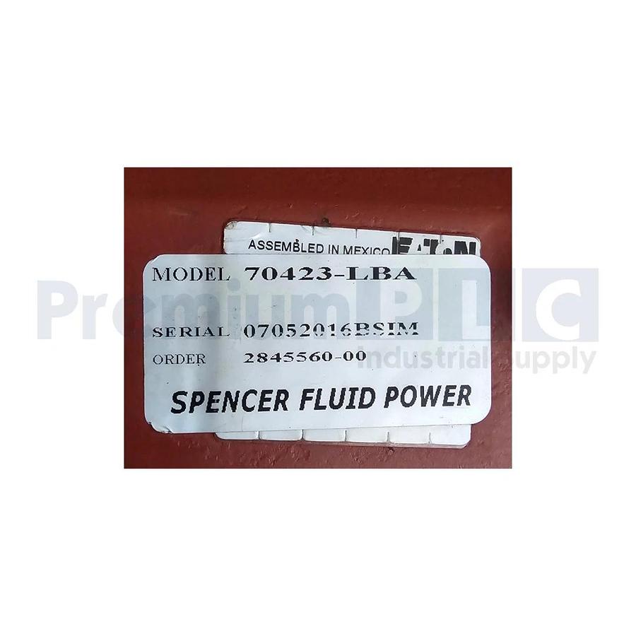 EATON DANFOSS 70423-LBA HYDRAULIC PISTON PUMP ASY AAHLAM01010AA00000A0A NSNP