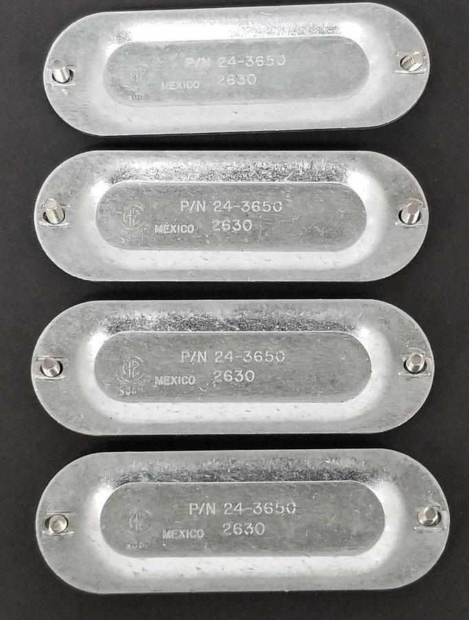 LOT OF 4 NEW KILLARK 0L-10M COVER PLATES 24-3650