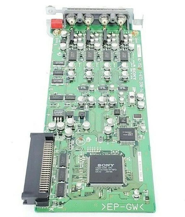 Used SONY AD-152 1-672-338-14 DIGITAL SURVEILLANCE VIDEO INPUT BOARD A-8320-890-A