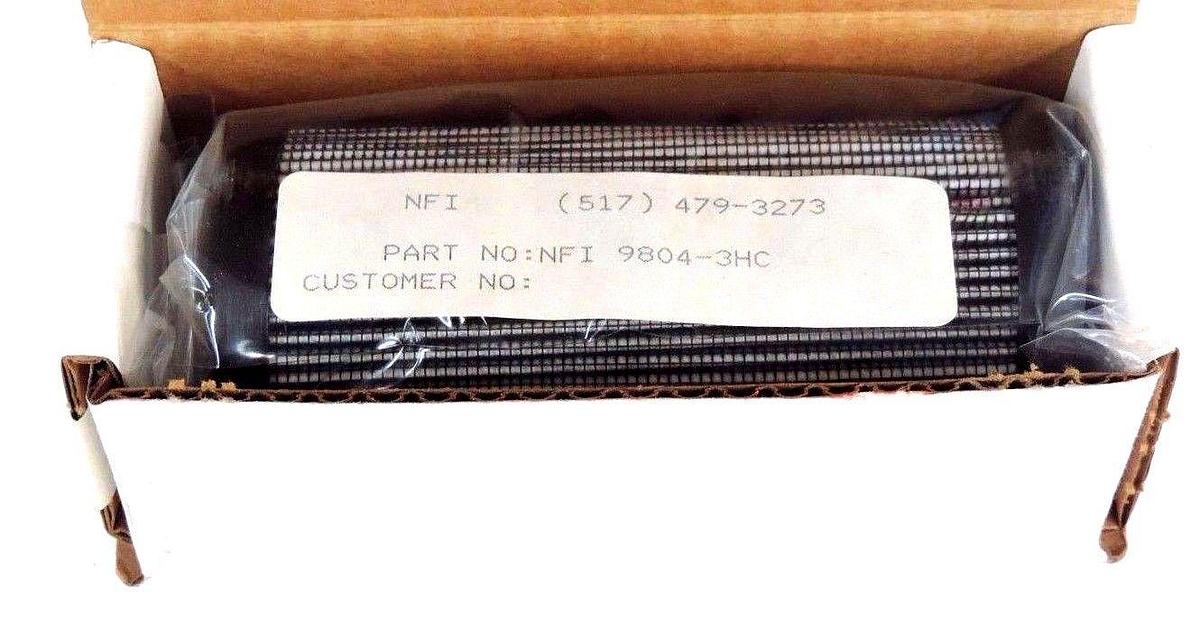Used NIB NFI 9804-3HC FILTER ELEMENT 98043HC