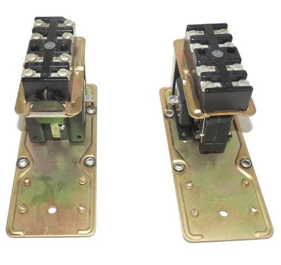 Used LOT OF 2 ALLEN BRADLEY 849-ZOD324 TIMING RELAY 849ZOD324 SER. C W/ 21A244 COIL