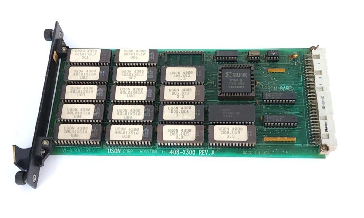Used USON CORP 408-X300 CPU/PROCESSOR CARD REV. A