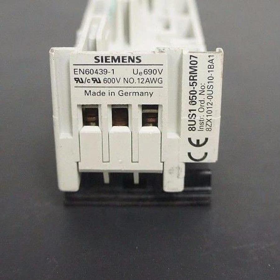Used SIEMENS 8US10505RM07 BUS BAR ADAPTER 8US1 050-5RM07