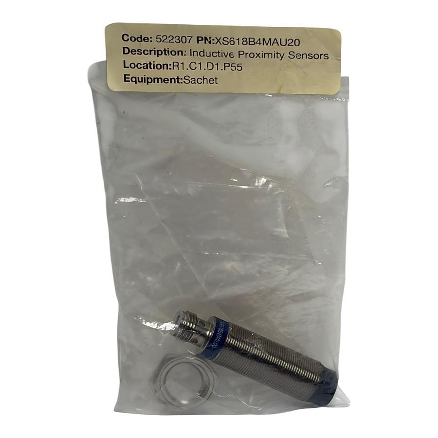 Telemecanique Sensors XS618B4MAU20 Inductive Proximity Sensor M18 24-240V New